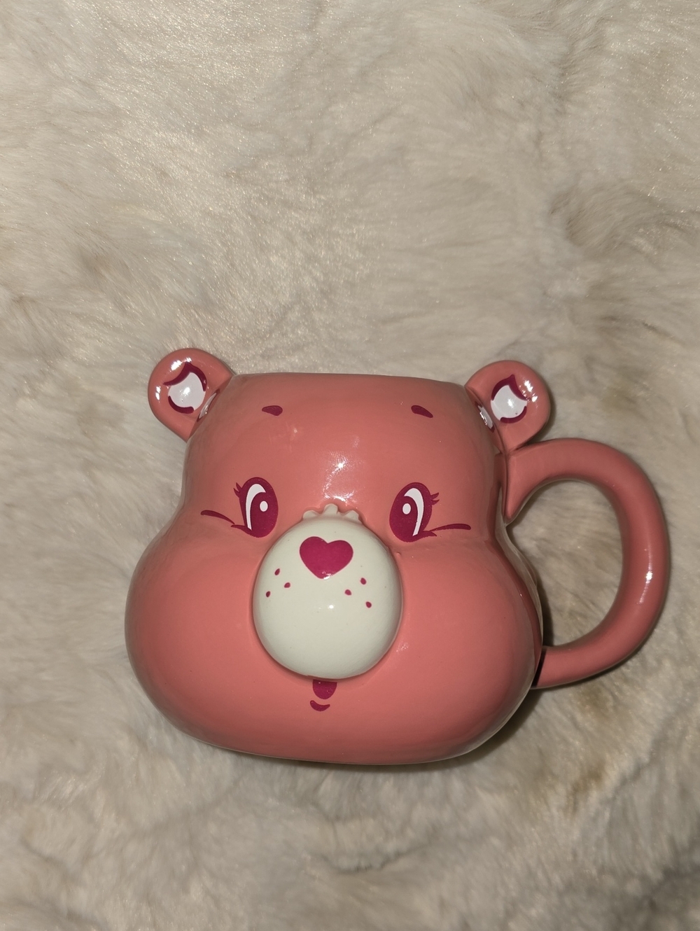 Silver Buffalo Care Bears Cheer Bear Pink Ceramic Mug